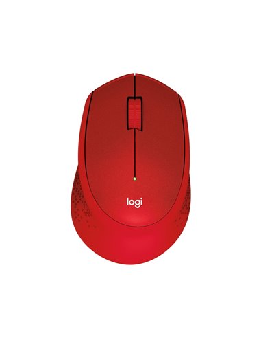 Беcпроводная мышь Logitech M330 Silent Plus, Красный