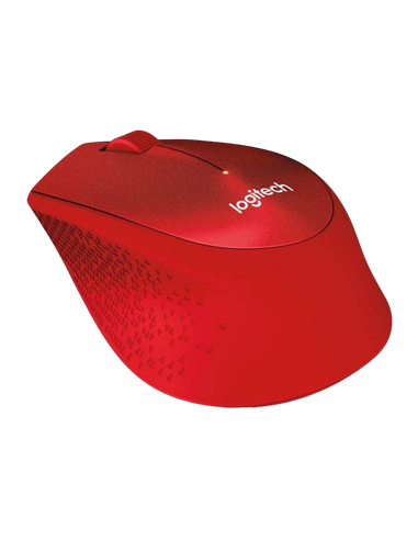 Mouse Wireless Logitech M330 Silent Plus, Roșu