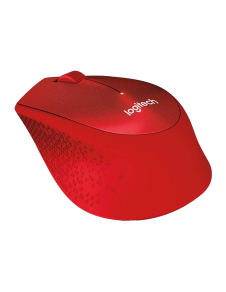 Беcпроводная мышь Logitech M330 Silent Plus, Красный