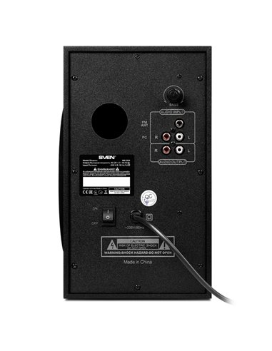 Boxe pentru calculator 2.1 SVEN MS-304, Negru/Roșu
