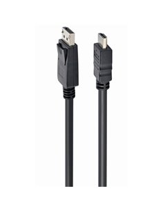 Видео кабель Cablexpert CC-DP-HDMI-1M, DisplayPort (M) - HDMI (M), 1м, Чёрный 2