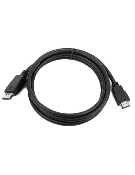 Видео кабель Cablexpert CC-DP-HDMI-1M, DisplayPort (M) - HDMI (M), 1м, Чёрный