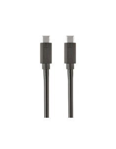 Кабель для зарядки и синхронизации Cablexpert CCP-USB3.1-CMCM-1M, USB Type-C/USB Type-C, 1м, Чёрный