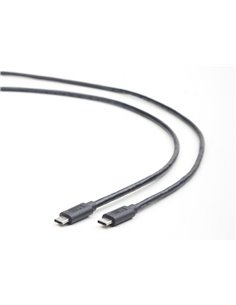 Кабель для зарядки и синхронизации Cablexpert CCP-USB3.1-CMCM-1M, USB Type-C/USB Type-C, 1м, Чёрный 2