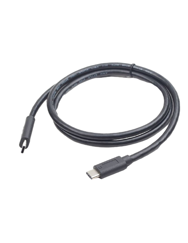 Кабель для зарядки и синхронизации Cablexpert CCP-USB3.1-CMCM-1M, USB Type-C/USB Type-C, 1м, Чёрный