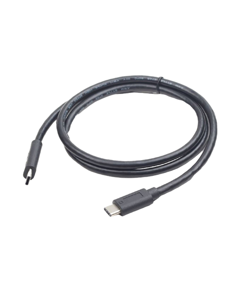 Кабель для зарядки и синхронизации Cablexpert CCP-USB3.1-CMCM-1M, USB Type-C/USB Type-C, 1м, Чёрный