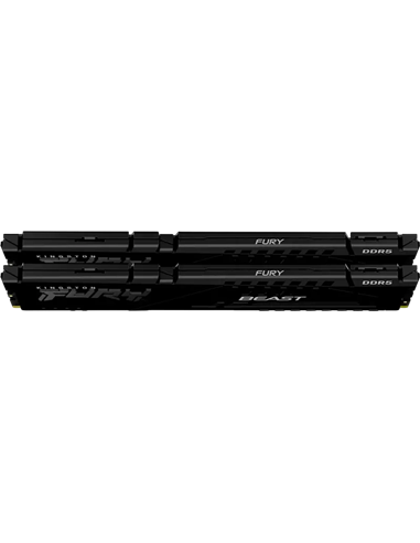 Оперативная память Kingston FURY Beast, DDR5 SDRAM, 6400 МГц, 32 ГБ, KF564C32BBEK2-32