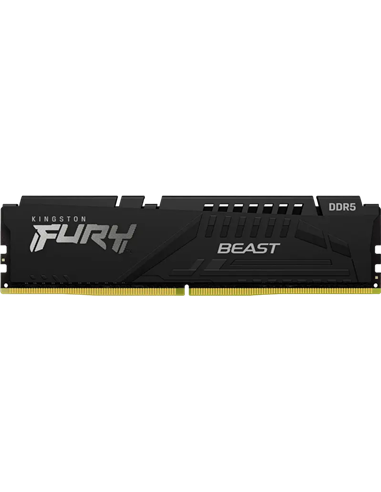 Оперативная память Kingston FURY Beast, DDR5 SDRAM, 6400 МГц, 32 ГБ, KF564C32BBEK2-32
