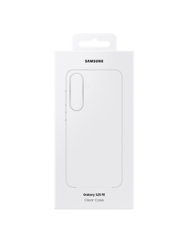 Husă Samsung Clear Cover pentru Galaxy S25 FE, Transparent