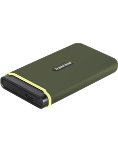Внешний портативный SSD накопитель Transcend ESD380C, 4 ТБ, Military Green (TS4TESD380C) 2