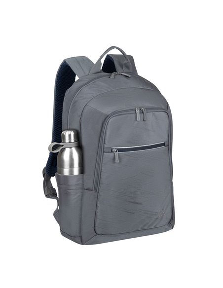 Rucsac pentru Laptop RivaCase 7561, 15.6", Poliester RPET ECO-FRIENDLY, Gri