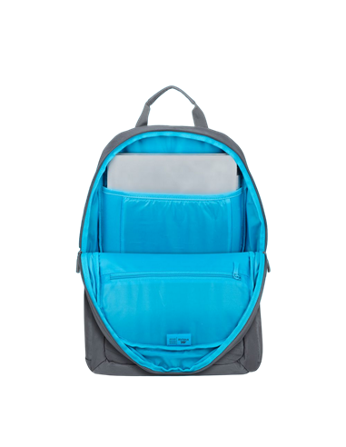 Rucsac pentru Laptop RivaCase 7561, 15.6", Poliester RPET ECO-FRIENDLY, Gri