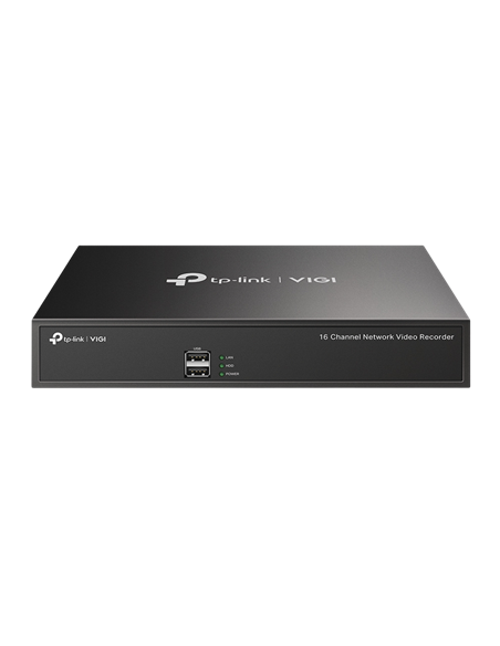 Видеорегистратор TP-LINK VIGI NVR1016H, Чёрный