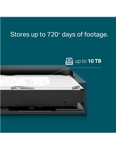 Видеорегистратор TP-LINK VIGI NVR1016H, Чёрный 2