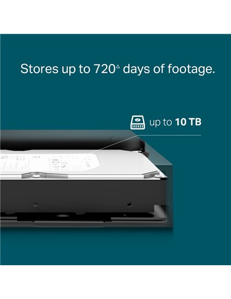 Видеорегистратор TP-LINK VIGI NVR1016H, Чёрный