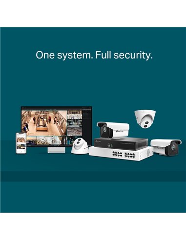 Видеорегистратор TP-LINK VIGI NVR1016H, Чёрный