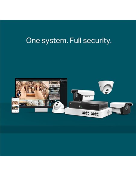 Видеорегистратор TP-LINK VIGI NVR1016H, Чёрный