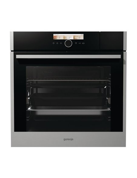 Электрический духовой шкаф Gorenje BCS 798 S24X, Серебристый