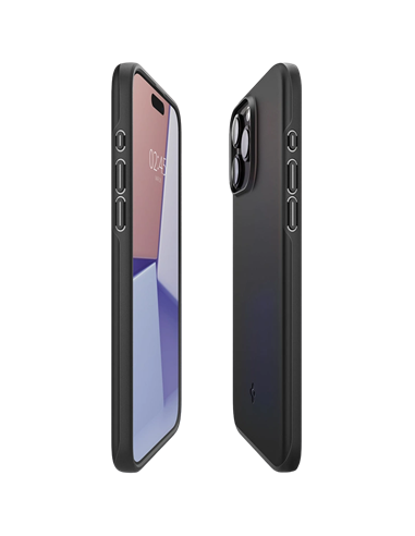 Чехол Spigen iPhone 15 Pro Max Thin Fit, Чёрный