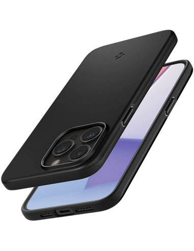 Чехол Spigen iPhone 15 Pro Max Thin Fit, Чёрный