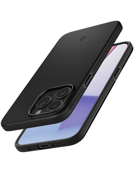 Husă Spigen iPhone 15 Pro Max Thin Fit, Negru