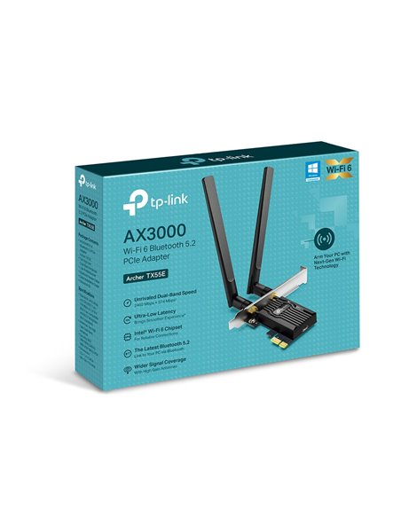 Adaptor PCle TP-LINK Archer TX55E, PCI-E