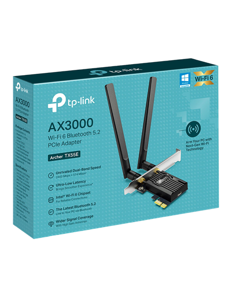 Adaptor PCle TP-LINK Archer TX55E, PCI-E
