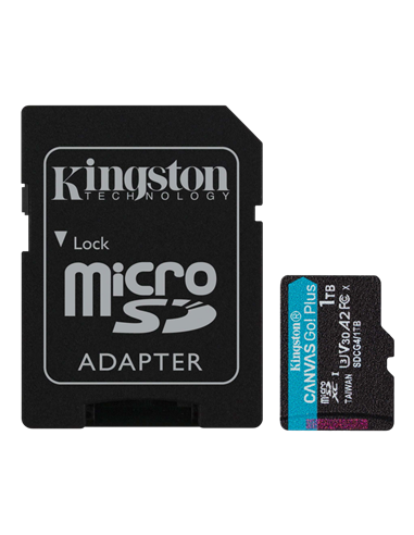 Карта памяти Kingston Canvas Go! Plus, 1024Гб (SDCG4/1TB)