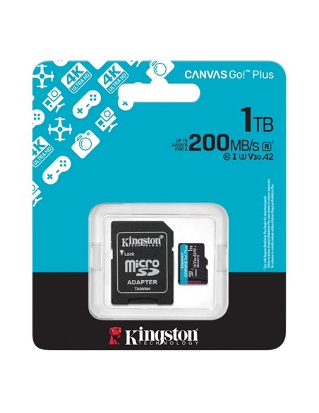 Card de Memorie Kingston Canvas Go! Plus, 1024GB (SDCG4/1TB)
