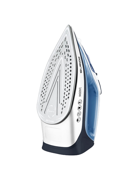 Fier de călcat Polaris PIR 2483K, 2400W, Albastru deschis/Alb