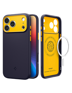 Чехол Spigen Nano Pop with MagSafe для Apple iPhone 17 Pro, Bluebery Navy