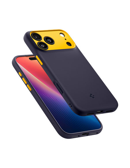 Husă Spigen Nano Pop with MagSafe pentru Apple iPhone 17 Pro, Bluebery Navy