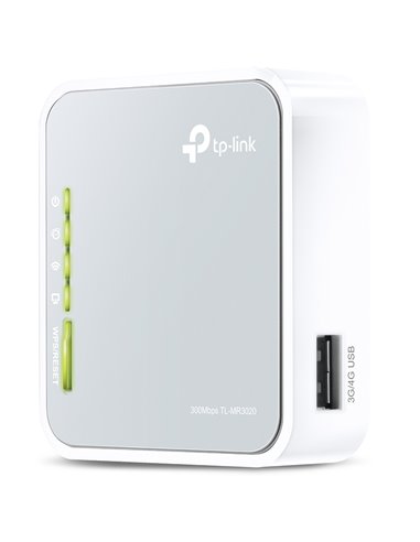 Беспроводной маршрутизатор TP-LINK TL-MR3020, 3G, 4G, Белый