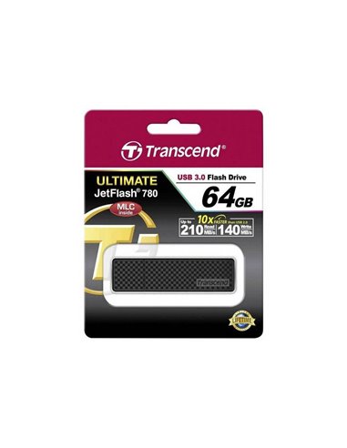 Memorie USB Transcend JetFlash 780, 64GB, Negru