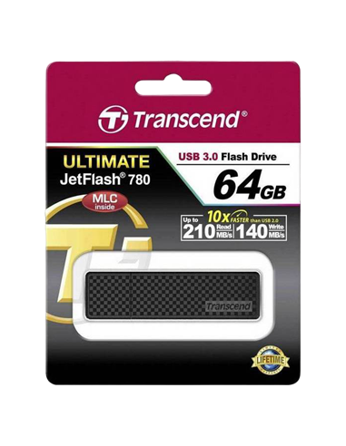 Memorie USB Transcend JetFlash 780, 64GB, Negru