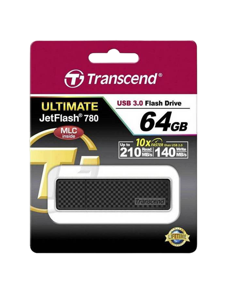 Memorie USB Transcend JetFlash 780, 64GB, Negru