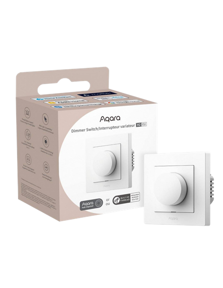 Comutator inteligent AQARA Dimmer Switch H2, Alb