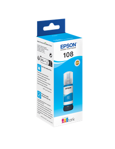 Recipient de cerneală Epson 108 EcoTank, 70ml, Cyan 2