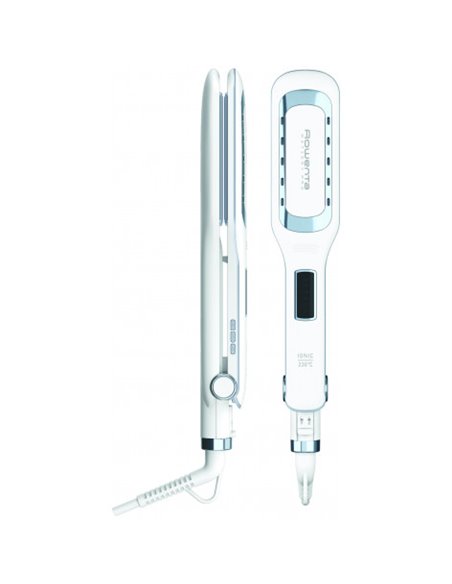Placă de îndreptat părul Rowenta Wet & Dry Pro SF5010F0, Alb