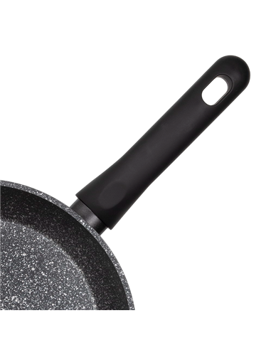 Tigaie RESTO 93401, 22cm, Negru