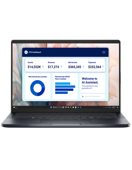 Ноутбук для бизнеса 14" DELL Pro 14 Premium PA14250, Magnesium, Intel Core Ultra 7 266V, 16Гб/1024Гб, Windows 11 Pro