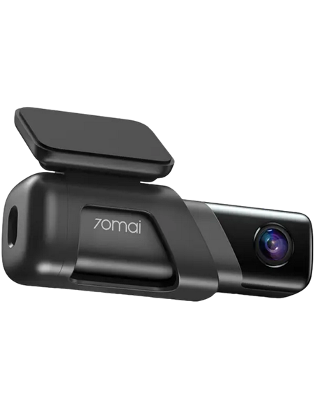 Cameră DVR frontală 70mai M500 + Senzori de presiune a anvelopelor T04, Negru