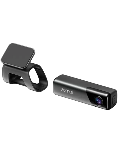 Cameră DVR frontală 70mai M500 + Senzori de presiune a anvelopelor T04, Negru