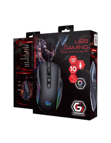 Игровая мышь Gembird RAGNAR-RX500, Чёрный