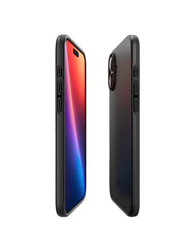 Чехол Spigen iPhone 16 Thin Fit Mag Magsafe, Чёрный