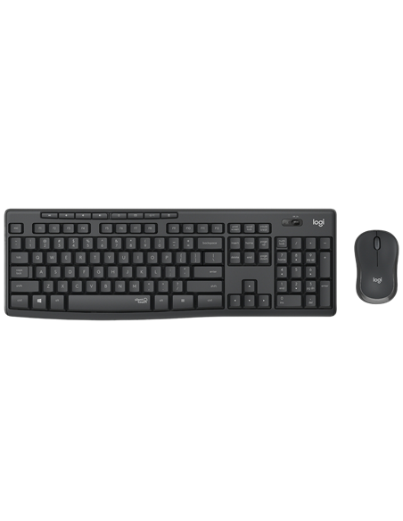 Set Tastatură + Mouse Logitech MK295, Fără fir, Grafit