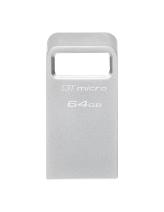 Memorie USB Kingston DataTraveler Micro, 64GB, Argintiu