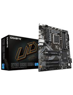 Placă de bază Gigabyte B760 DS3H DDR4, LGA1700, Intel B760, ATX
