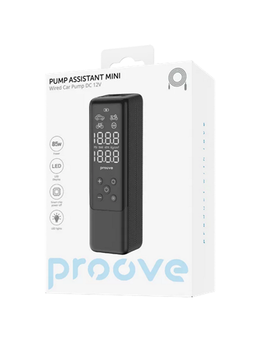 Compresor auto Proove Pump Assistant Mini, Negru