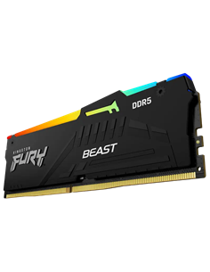 Memorie RAM Kingston FURY Beast RGB, DDR5 SDRAM, 5600 MHz, 16GB, KF556C36BBEAK2-16 2